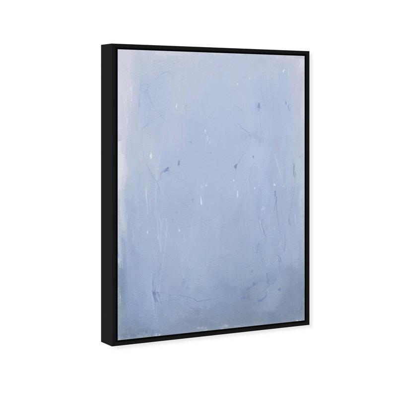Calm Waters II Print by Oliver Gal, 31"H x 46"W, Black Floater Frame
