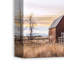 « rustique grange lever », reproduction de photo sur toile-24442350-24442347