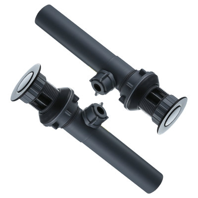 Lift Rod Bathroom Sink Drain with Overflow