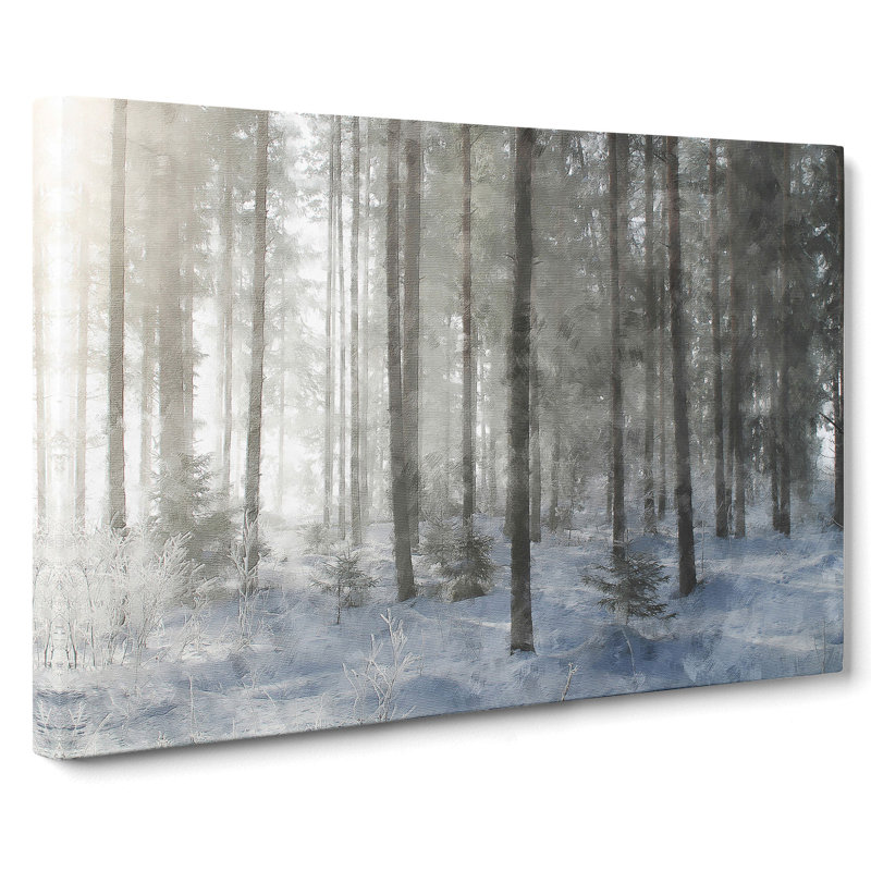 Winter Forest Vol.8 - Wrapped Canvas, 40cm H x 60cm W x 3cm D