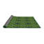 Tapis décoratif vert géométrique-1593933111