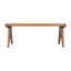Banc en bois avec siège canne Frankie-170123116