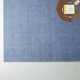 Caron Striped Handmade Area Rug in Light Blue/Cream