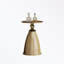 Table de bout en fer Luxury Design, table d'appoint ronde minimaliste pour petits espaces-110916717