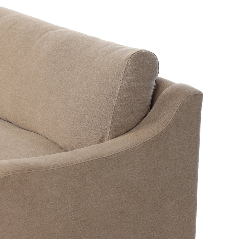 Aurelia 2-Piece Sectional, Left Hand Facing, Boatway Canvas Linen