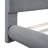 Teddy Fleece Upholstered Platform Bed With Thick Fabric, Solid Frame And Stylish Curve-Shaped Design-351368379-351368378