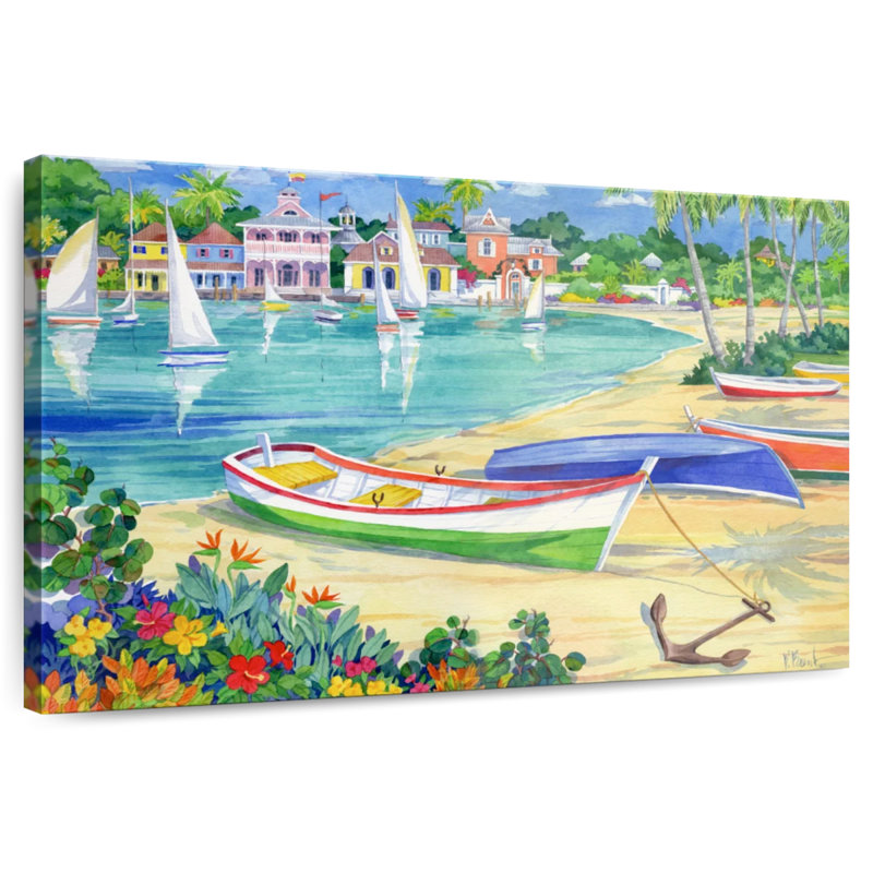 Gillard Market Street Harbor, 32" H x 48" W