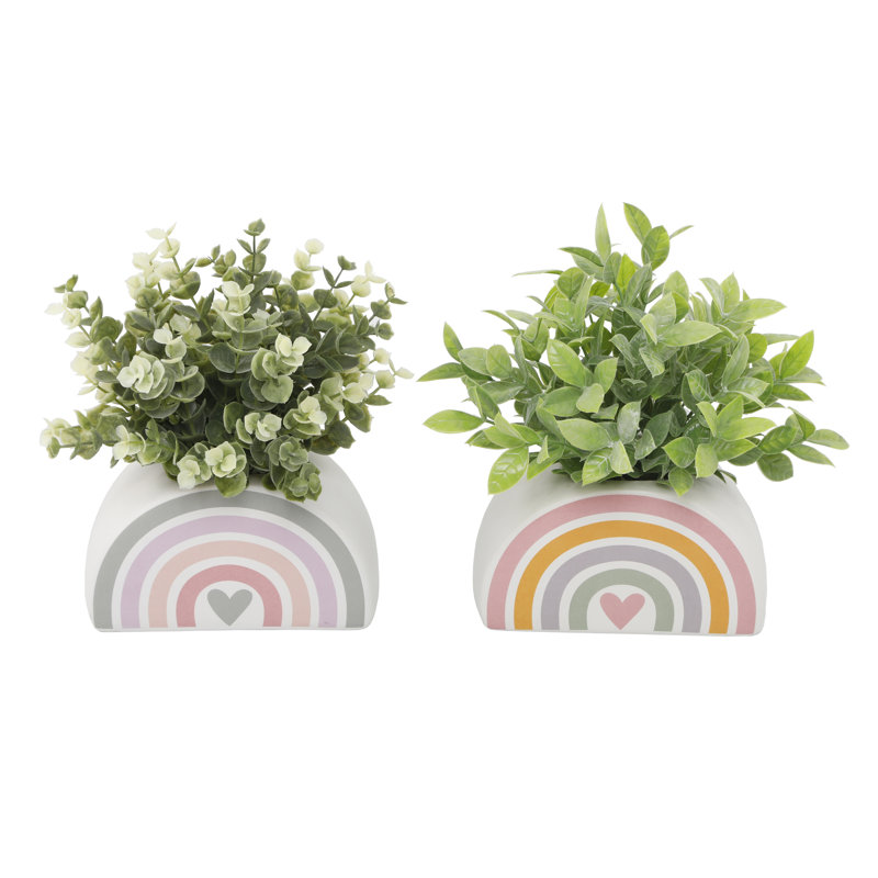 Plante grasse artificielle 4,9 po en pot