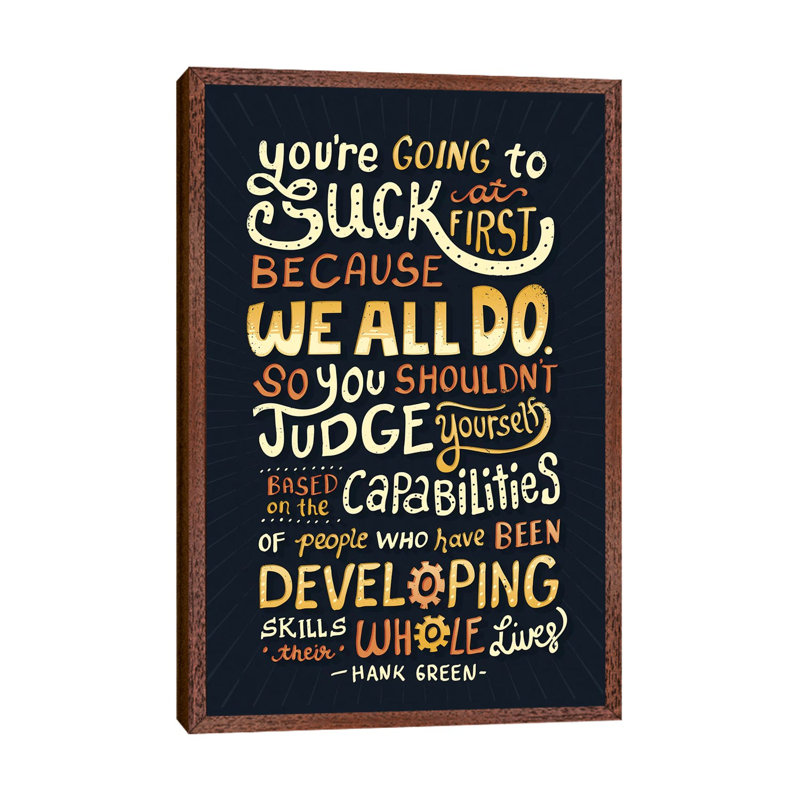 Good At Everything by Risa Rodil - Gallery-Wrapped Canvas Giclée on Canvas, 66.04 cm H x 45.72 cm W