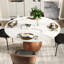 Ensemble repas 5 pièces Otelia + grandes chaises noires pour 4/6/8/10-2272903-2272902-2272897