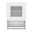 Armoire de cuisine murale Papua, trois tablettes