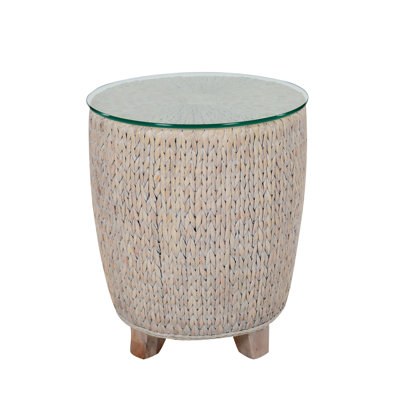 Table de bout en verre Eiver