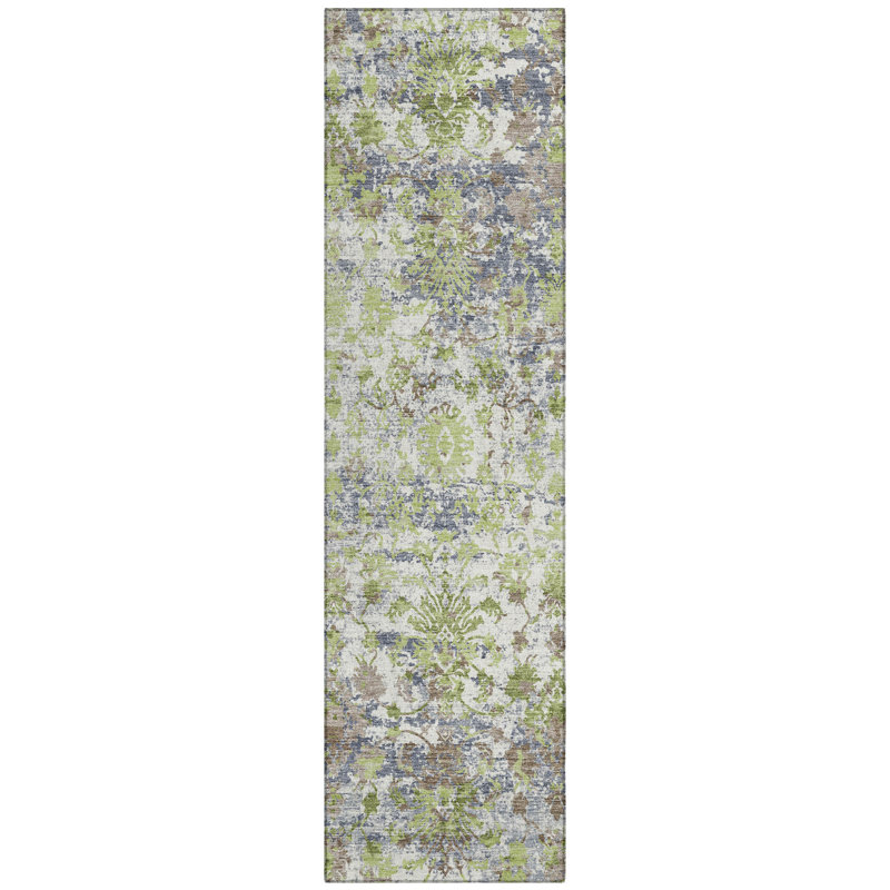 Machine Washable Indoor/Outdoor Amanda ACN2211 Modern Rug, Runner 2'3" x 7'6"