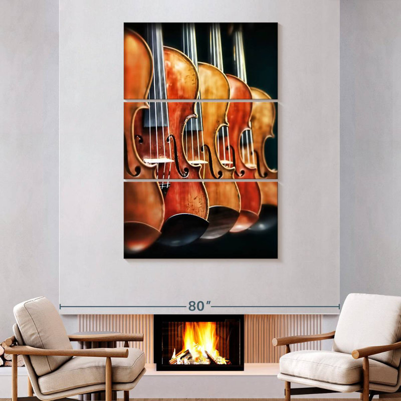 Abarca rangée de violons