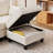 Convertible Sectional Couche,Small Space Couches L-Shaped Sofa W/Storage Chaise, USB Ports, Side Pockets and Pillows for Living Room-1536322042