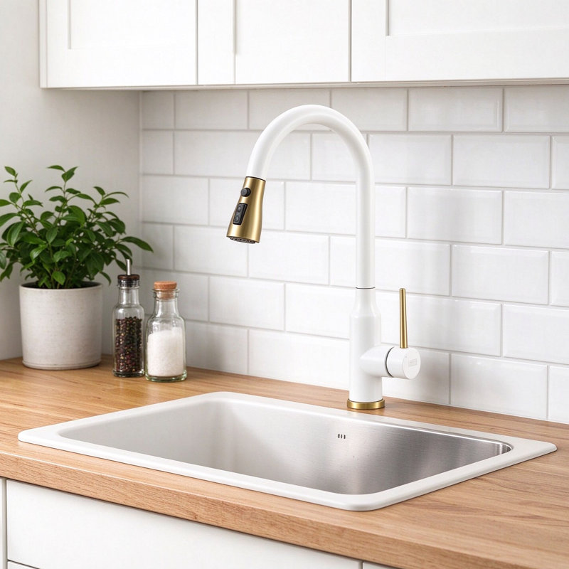 Breeins Touch Kitchen Faucet Side Spray