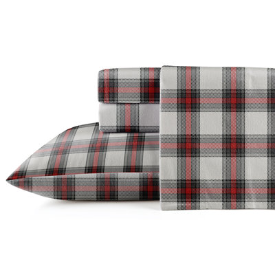 Flannel Plaid Sheet Set