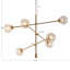 Lustre en métal 6 lumières Cyrus