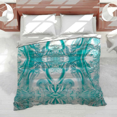 Nature Symmetry Bedding Abstract Comforter Intricate
