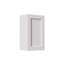  Armoires de buanderie à fixation murale avec portes et tablettes, armoire à pharmacie en bois massif RTA, armoire de rangement blanche Shaker de l 15 po x H 36 po x H 12 po, peu encombrante pour la cuisine, la salle de bain et le garage-120317689-120317691