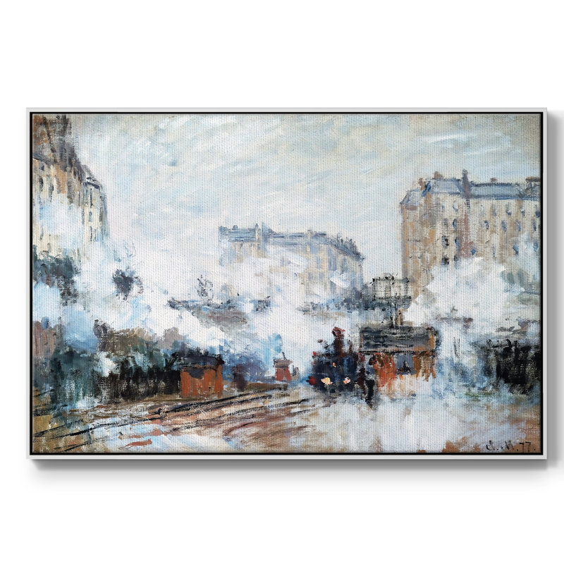 Saint encadré sur toile, H 25 po x l 37 po x P 2 po, Naturel