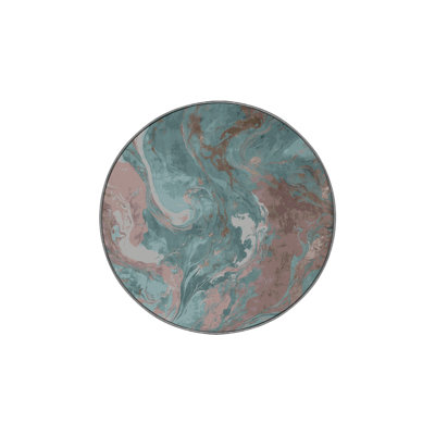 Machine Washable Gray Area Rug
