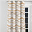 Rideau obscurcissant Abstract Room - Rideau beige à œillets Boho