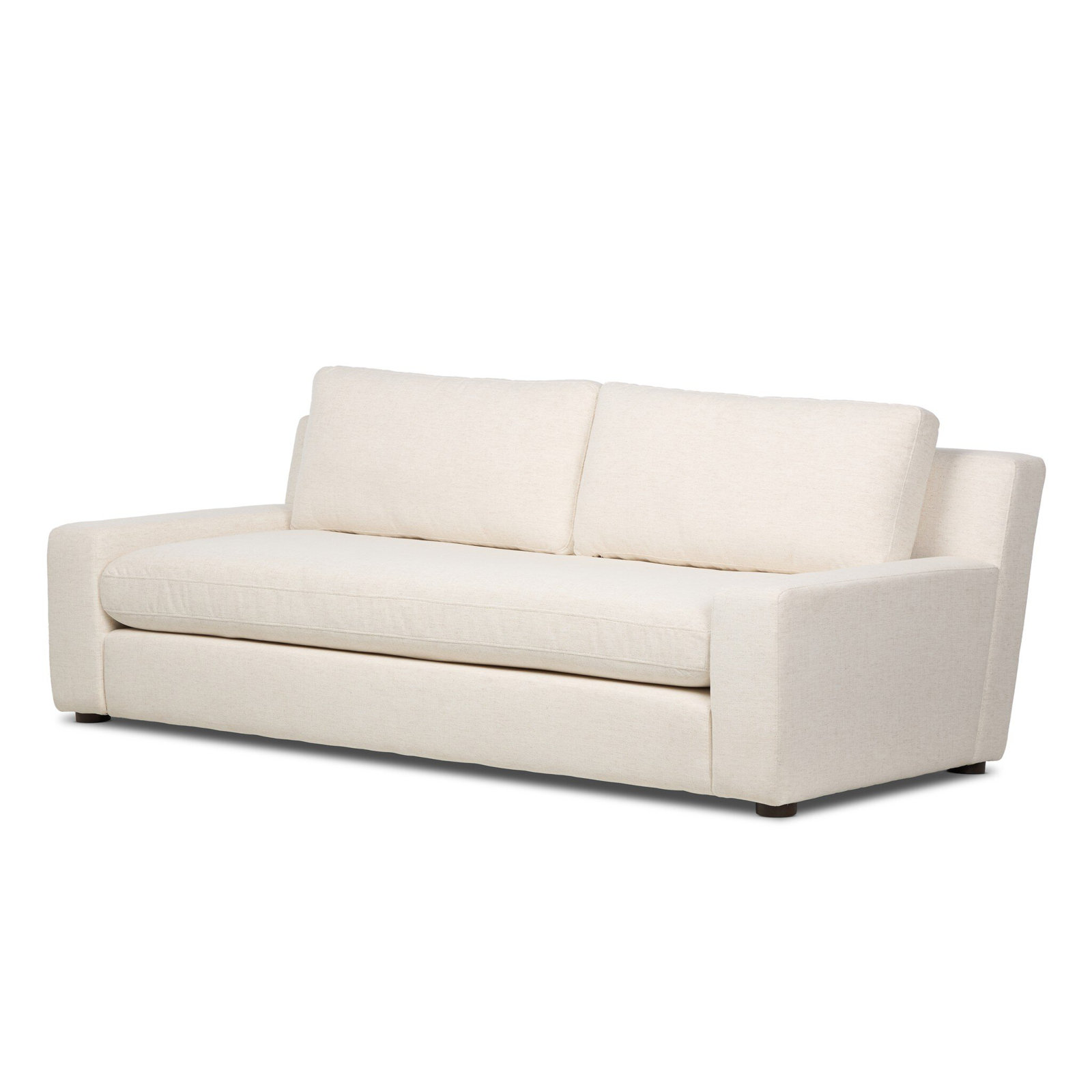 Liv Upholstered Sofa, 33" H x 89" W x 41" D, Crypton Nomad Snow