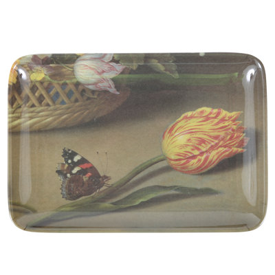 Hostivice Floral 6.5" Melamine Appetizer Plate