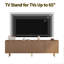Meuble télé avec meuble télé moderne cannelé pour meuble télé 65 po-1087208598