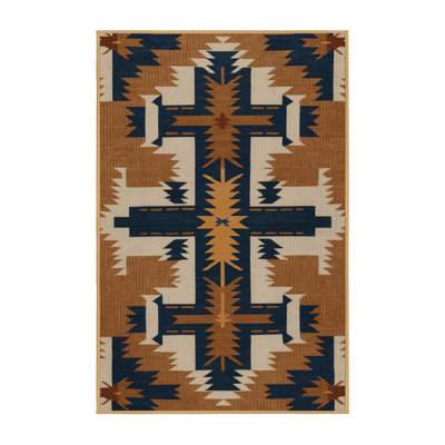  Tapis lavable Apache Crosses Southwestern