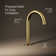 Components Bathroom Sink Spout With Tube Design