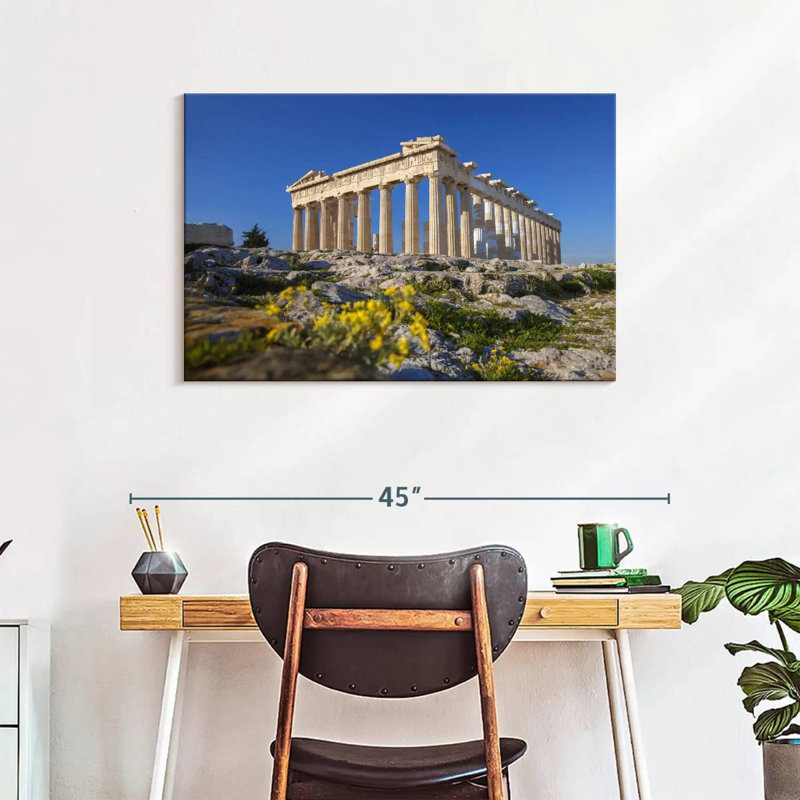 Adella Parthenon Temple Acropolis, 24" H x 36" W