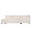Canapé-lit en L 107 po, lit double escamotable avec USB / type C et repose-pieds de rangement mobile-2039308587
