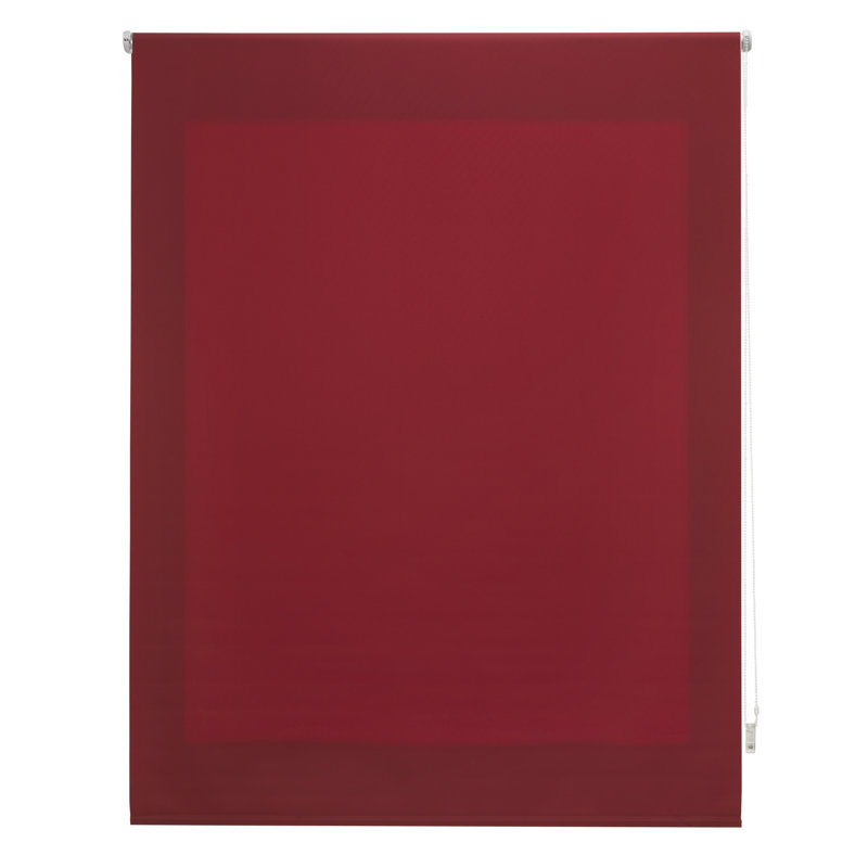 Semi Sheer Roller shade, 250cm L x 160cm W, Bordeaux