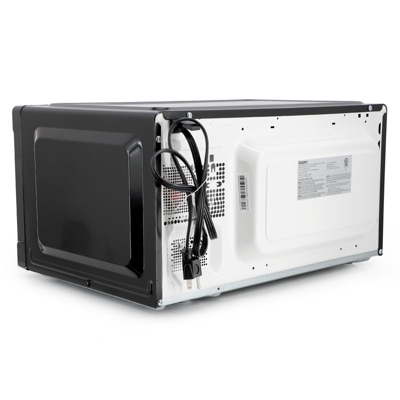 1,1 pi. Cu. Four à micro-ondes de comptoir 1000 watts en noir