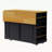 Versatile Kitchen Island with Abundant Storage and Convenient Power Supply for Enhanced Cooking Experience-578607052