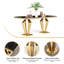 Table de salle à manger L 70,08 po x l 35,04 po Leeanna-221115073-221115074