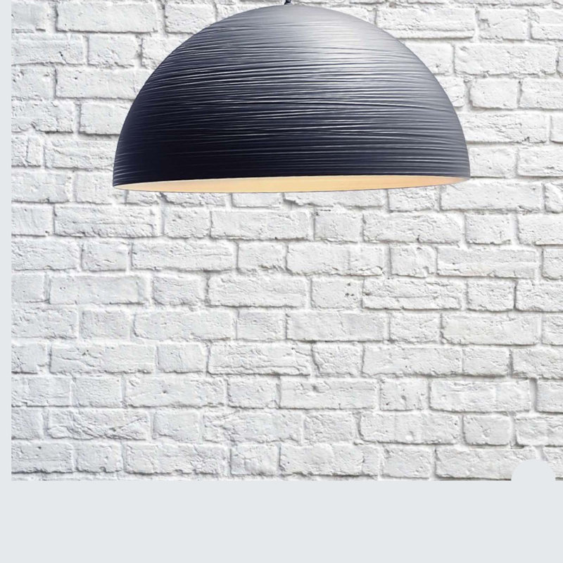 Tyrone 126-Light LED Pendant, Anthracite grey and white, 150cm H x 60cm W x 60cm D