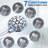 7-Spray Shower Faucet 1.8 GPM Double Shower Heads And Tub Spout (Valve Included)-117403251