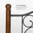 Analisha Metal and Solid Wood Post Headboard-1683345172