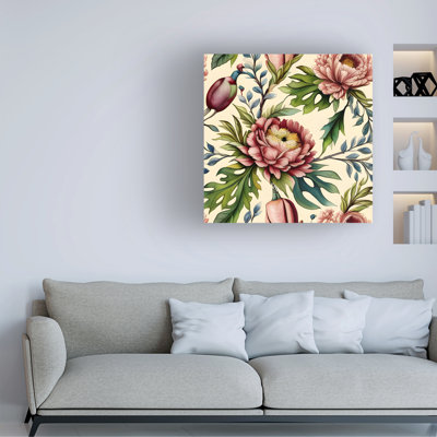 Tina Lavoie Bohemian Garden III Canvas Art