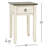 Degnan Solid Wood Top End Table with Storage-213171386