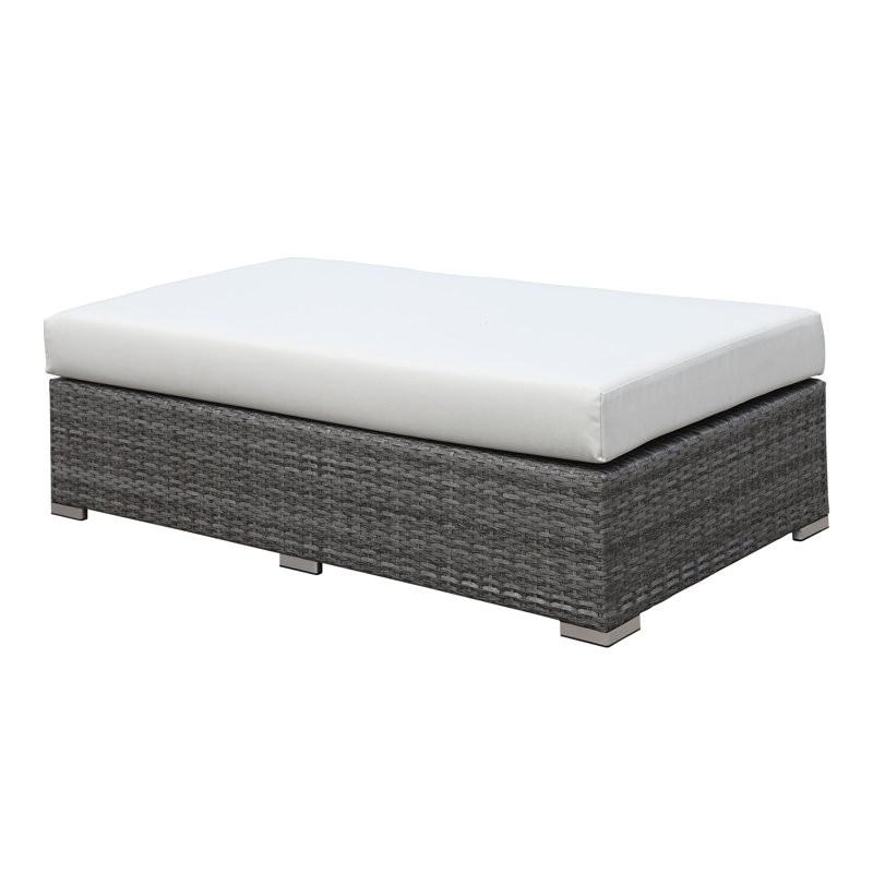 Banc de jardin en rotin Darroch