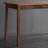 Stable And Durable Walnut Wood Solid Writing Desk-1611519297