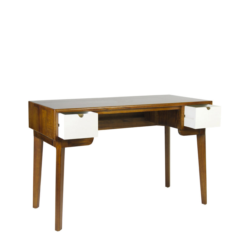 Clyburn Solid Wood Writing Desk