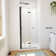 Aqua-Q Fold 32 W X 32 D X 76.75 H Frameless Square Shower Kit