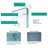 56-60"W X 75"H Semi-Frame Single Sliding Shower Door, 304 Stainless Steel, 5/16" (8Mm) Thick SGCC Tempered Clear Glass.