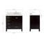 Meuble-lavabo simple 36,25 po avec comptoir en quartz-1500044922