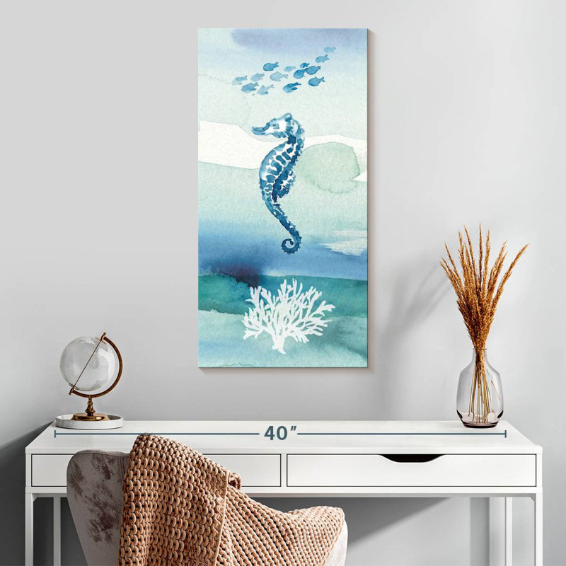 Underwater Sea Life IV, H 30 po x l 15 po
